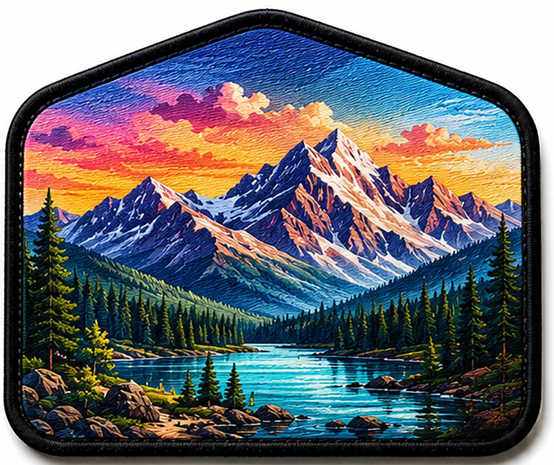 Sublimated patch sample — SOHAN TRADERS